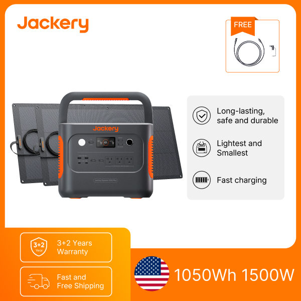 Outdoor Power Station - Jackery E1000AC 1050Wh Portable Power Station