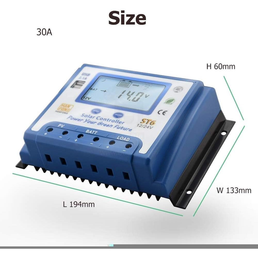 60A Solar Charge Controller 12 - огляд і ціна Solar Panel