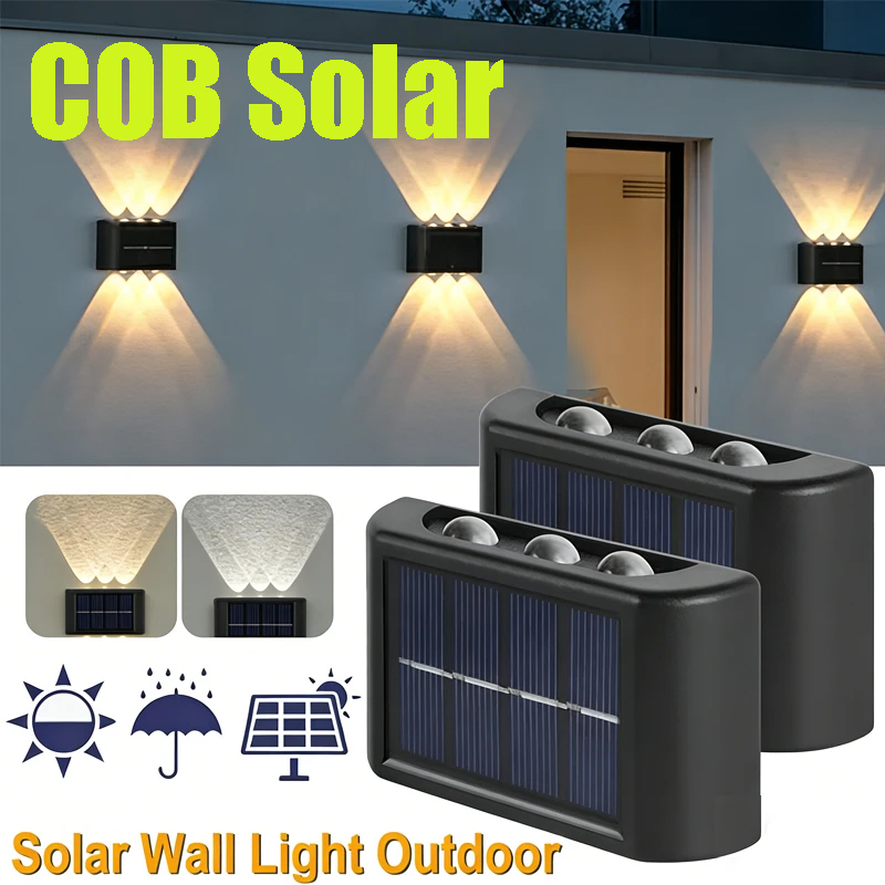 COB Solar Wall Lamp Outdoor Wa - огляд і ціна Solar Lamp