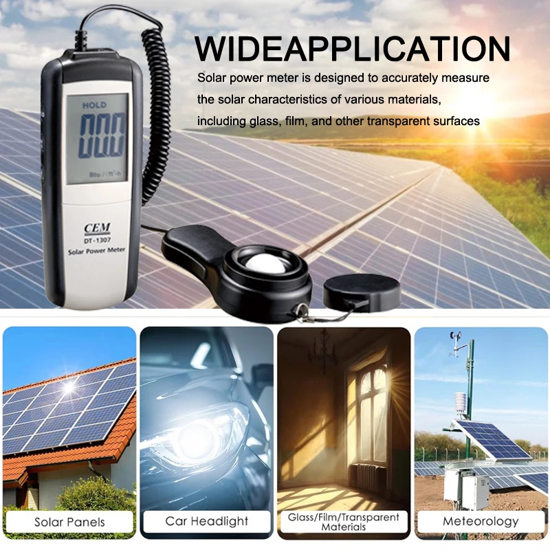 CEM DT-1307 Solar Power Tester - огляд і ціна Energy Monitor Meter