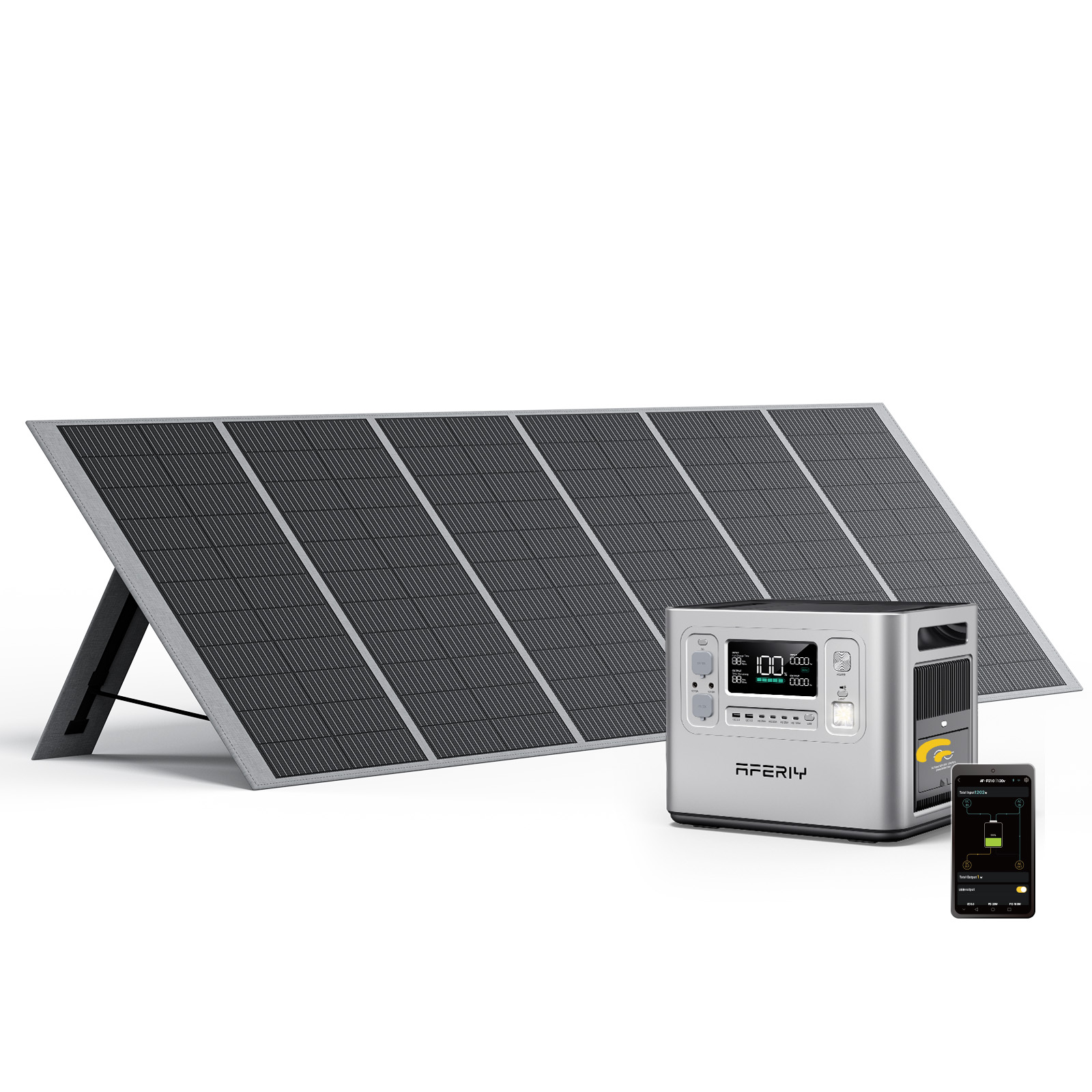 P210 Silver 2048Wh with App 2+ - огляд і ціна Portable Power Station