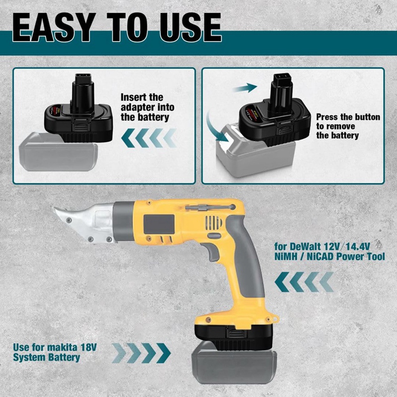 Battery Adapter Use for 18V Li - огляд і ціна Lithium Battery 12V