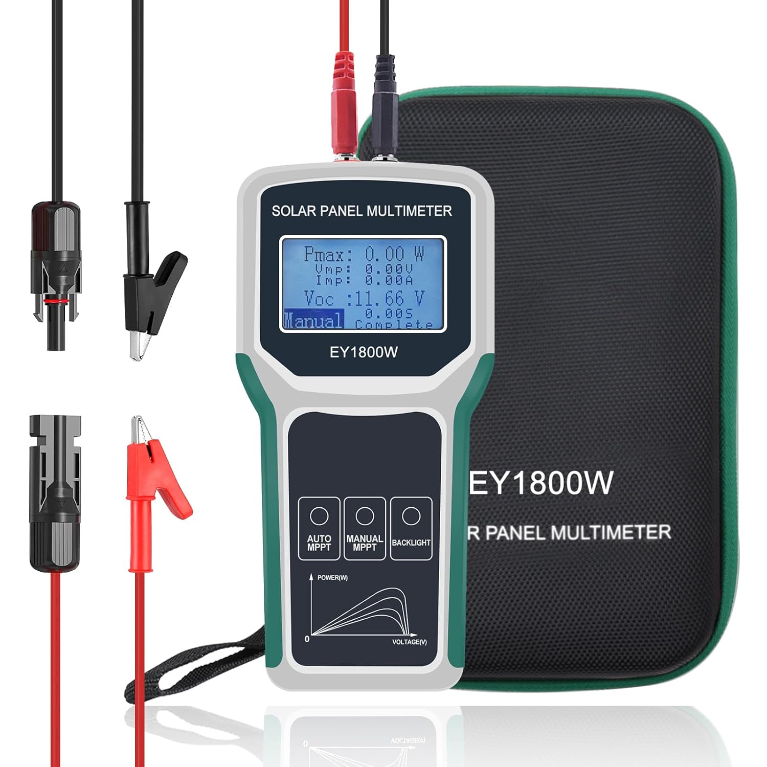 Solar Panel Smart Tester 1800W - огляд і ціна Energy Monitor Meter