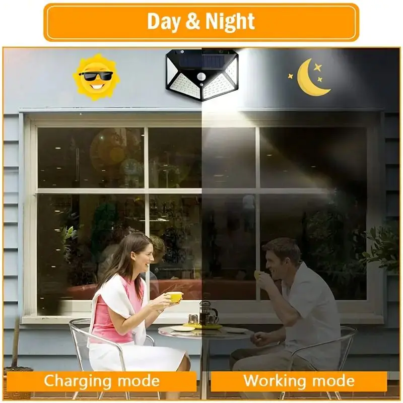 100LED Outdoor Solar Garden Li - огляд і ціна Solar Lamp