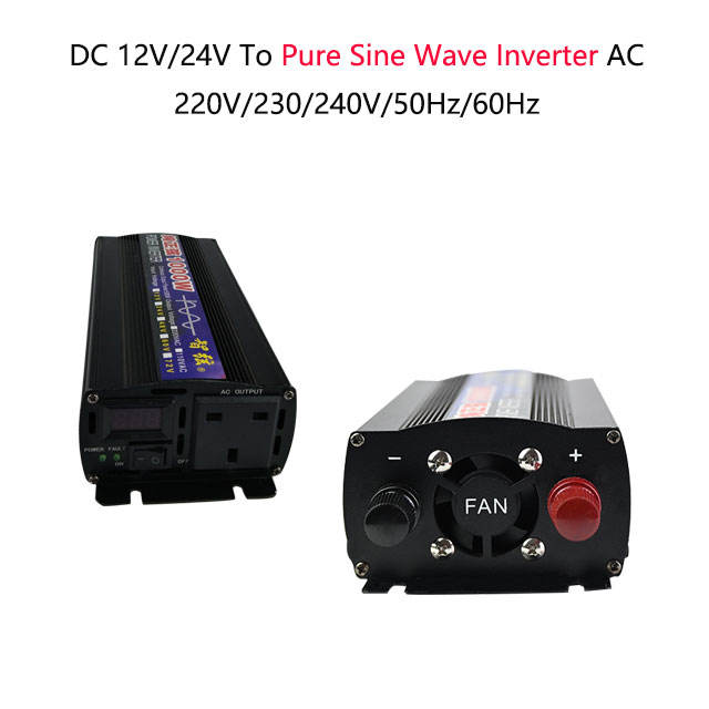 Pure Sine Wave Inverter 1000W  - огляд і ціна Power Inverter